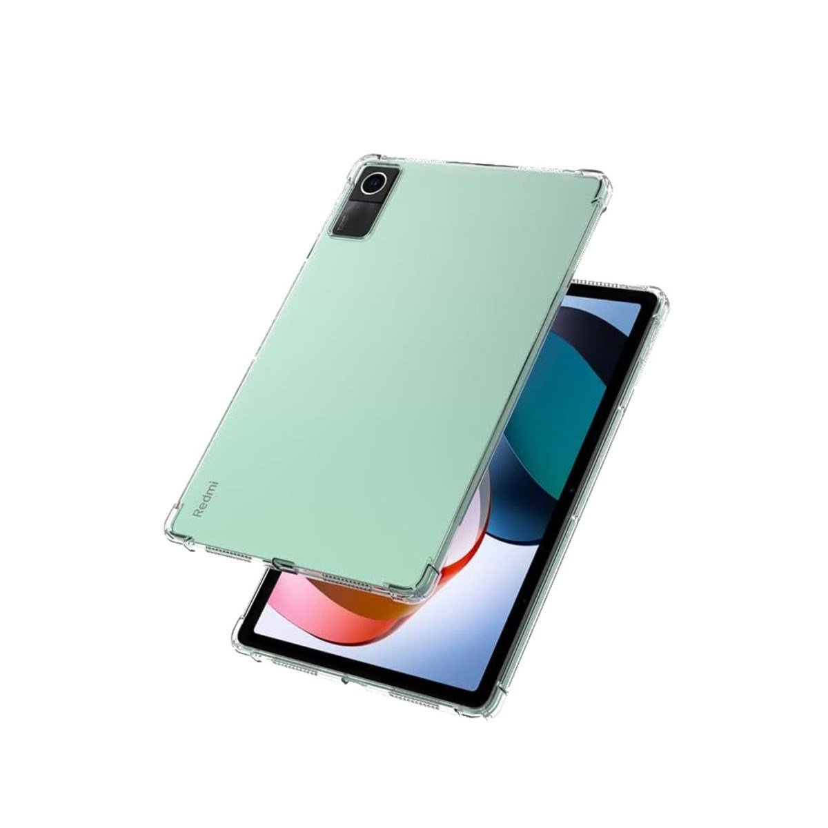 Redmi Pad SE Kılıf Anti Shock Tablet Silikon - Şeffaf