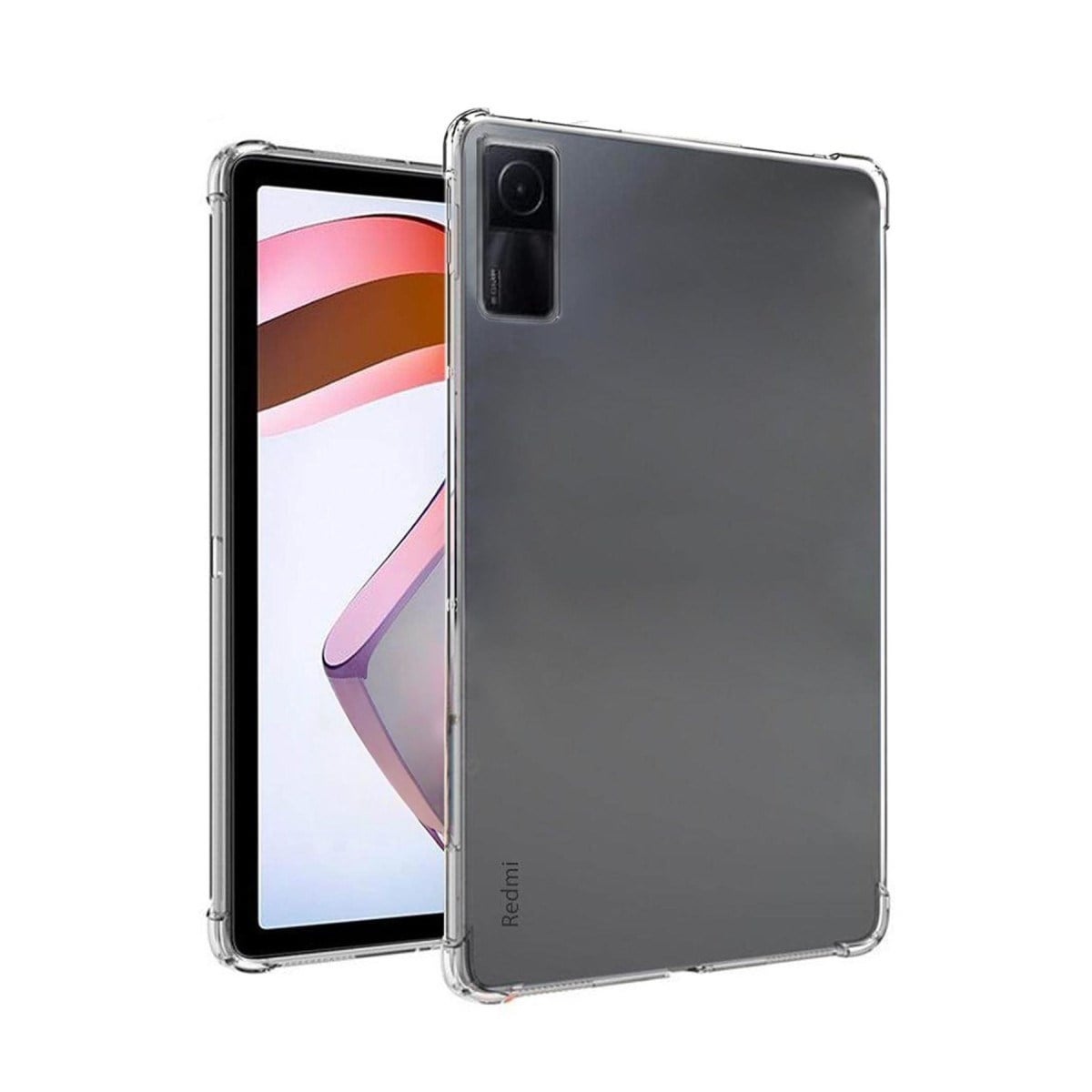 Redmi Pad SE Kılıf Anti Shock Tablet Silikon - Şeffaf