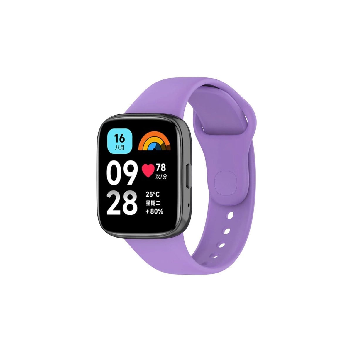 Redmi Watch 3 Active Klasik Kordon - Lila