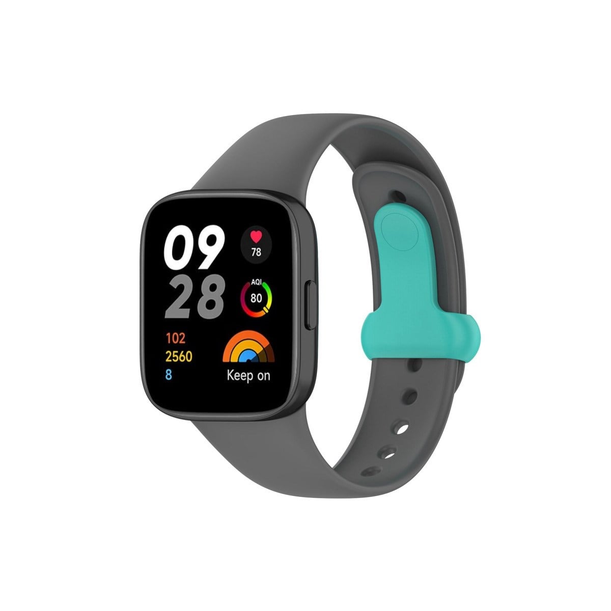 Redmi Watch 3 Origin Silikon Kordon - Füme