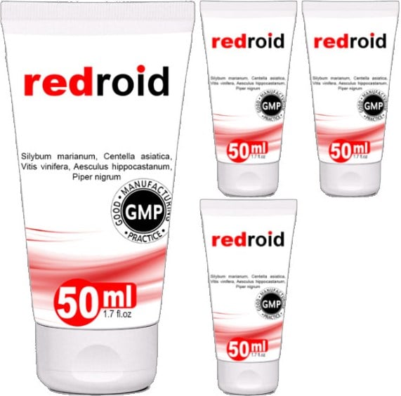 Redroid Cream 4 Adet 50 ml Özel Analbakım Kremi