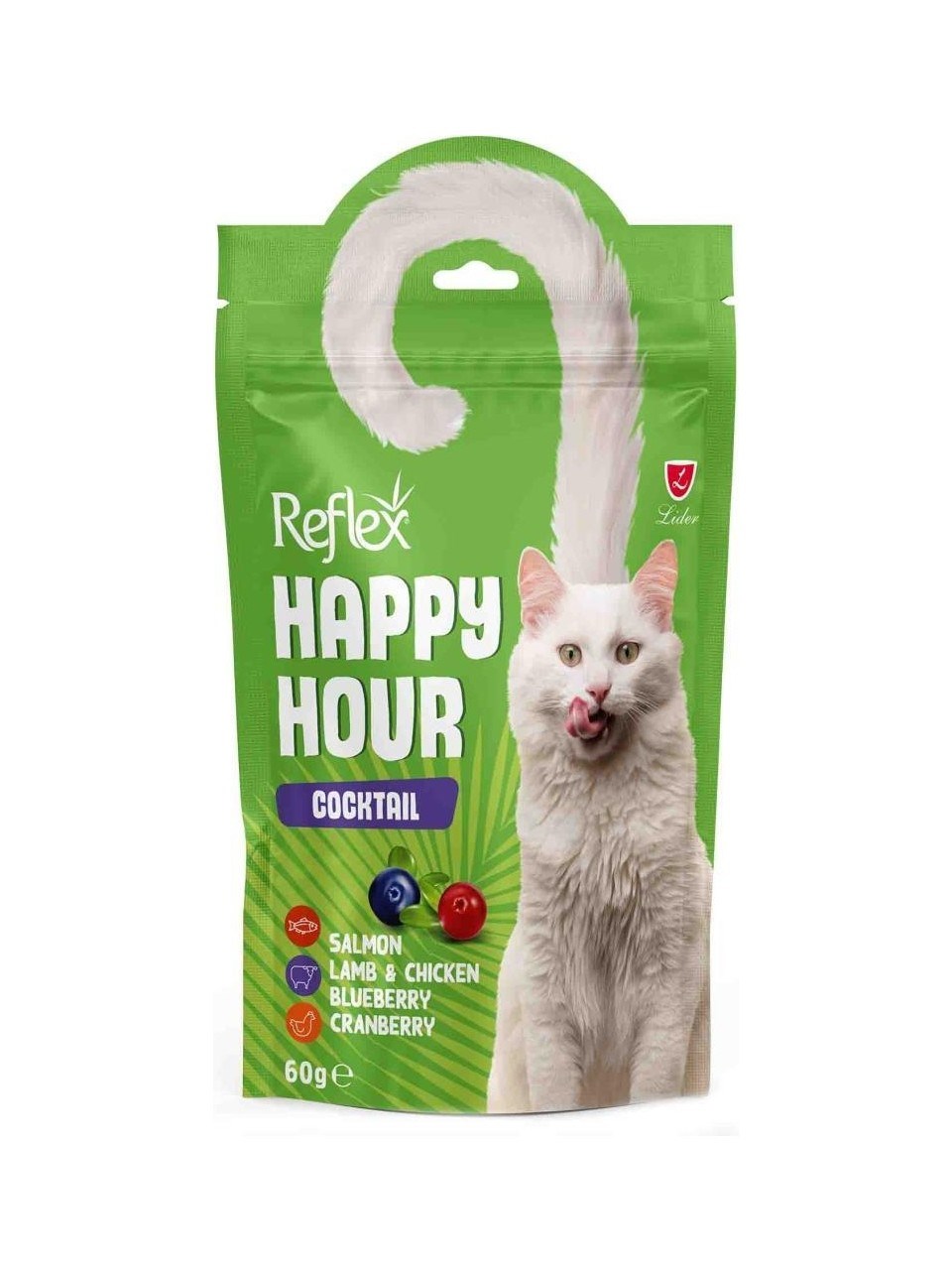 Reflex Happy Hour Cocktail Kedi Ödül Maması 60gr Luxury