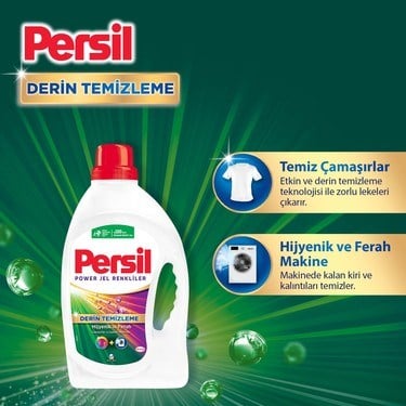 Renkliler İçin Derin Temizleme Sıvı Çamaşır Deterjanı 2470 ml