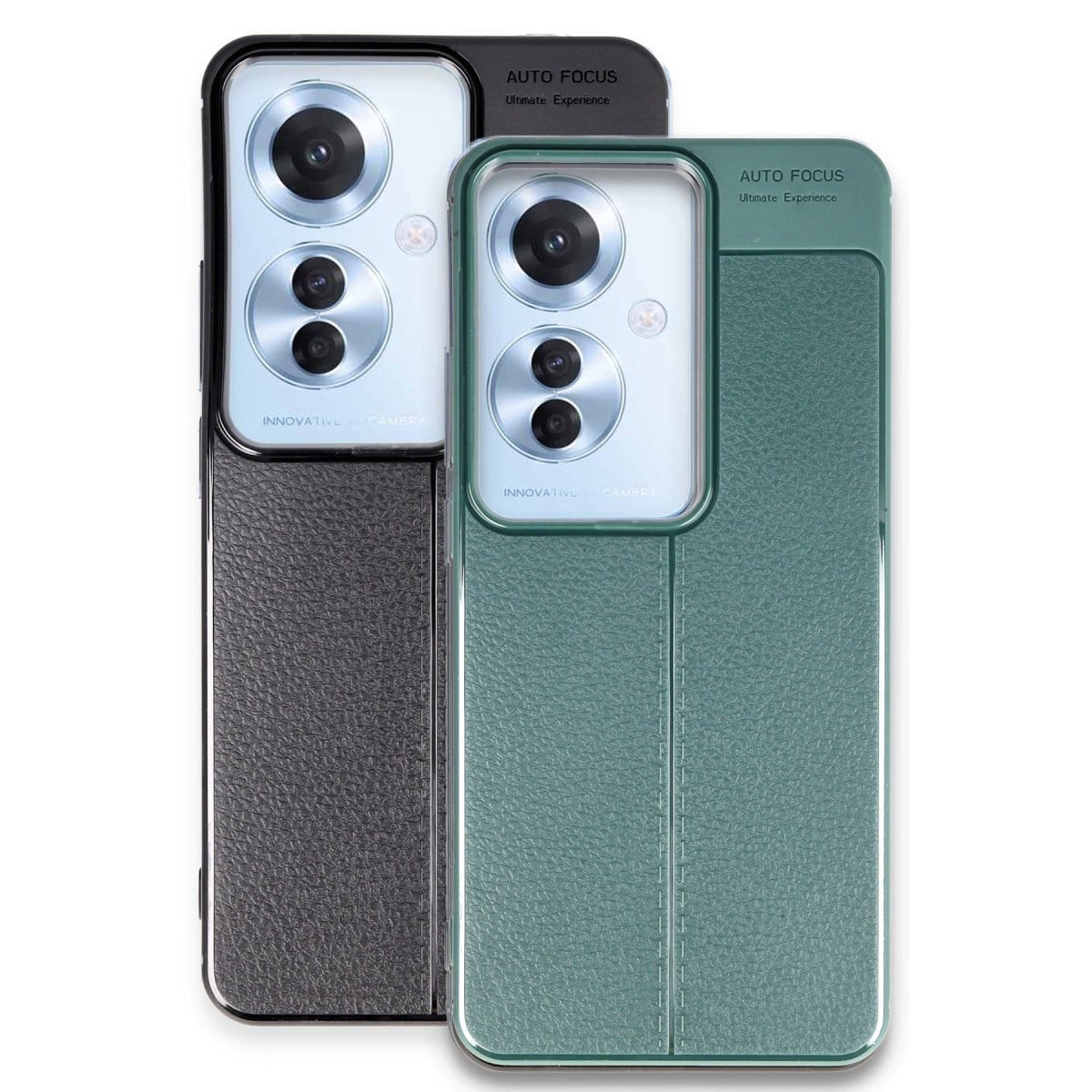 Reno 11F Kılıf Auto Focus Kapak - Siyah