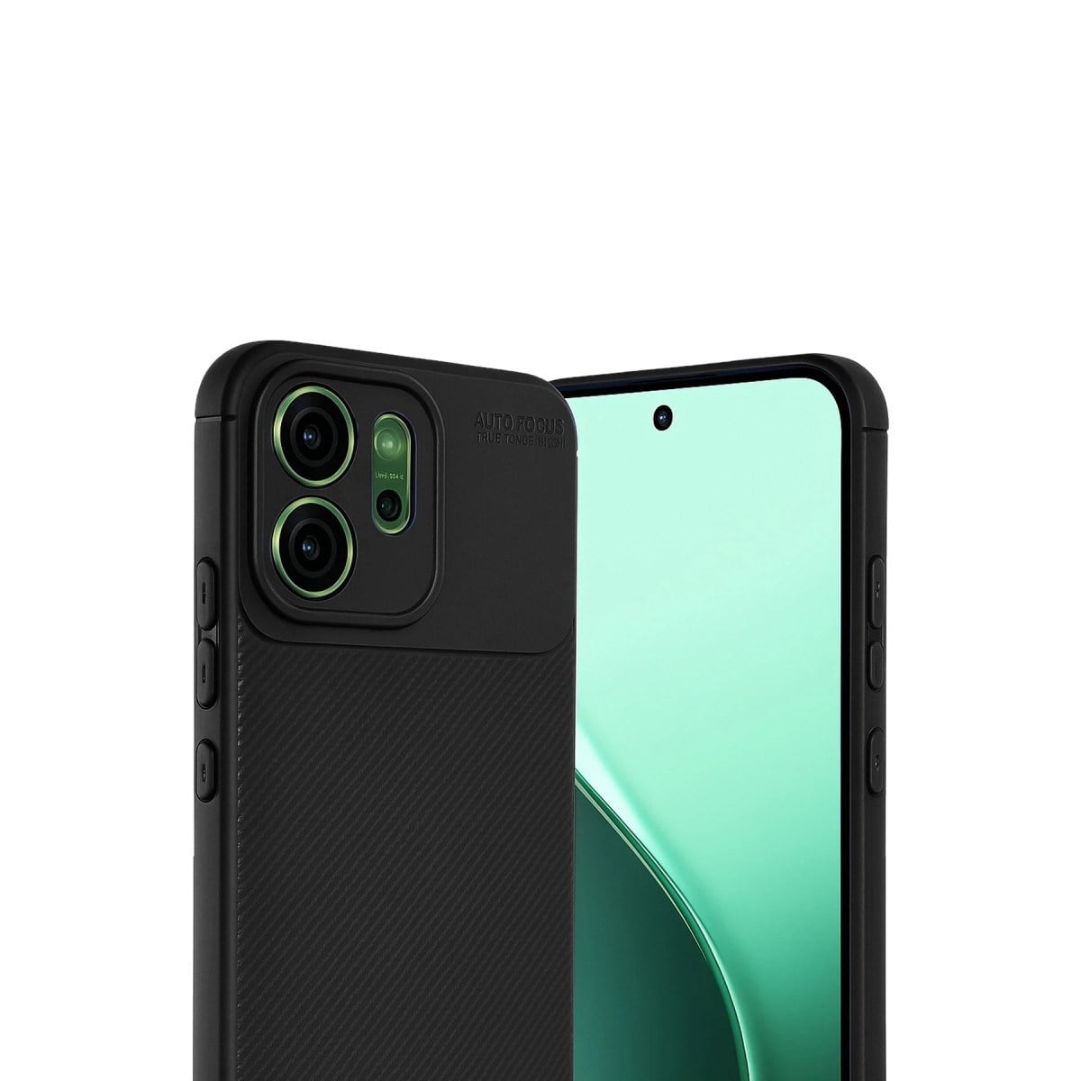 Reno 14 Auto Focus Karbon Kapak - Siyah