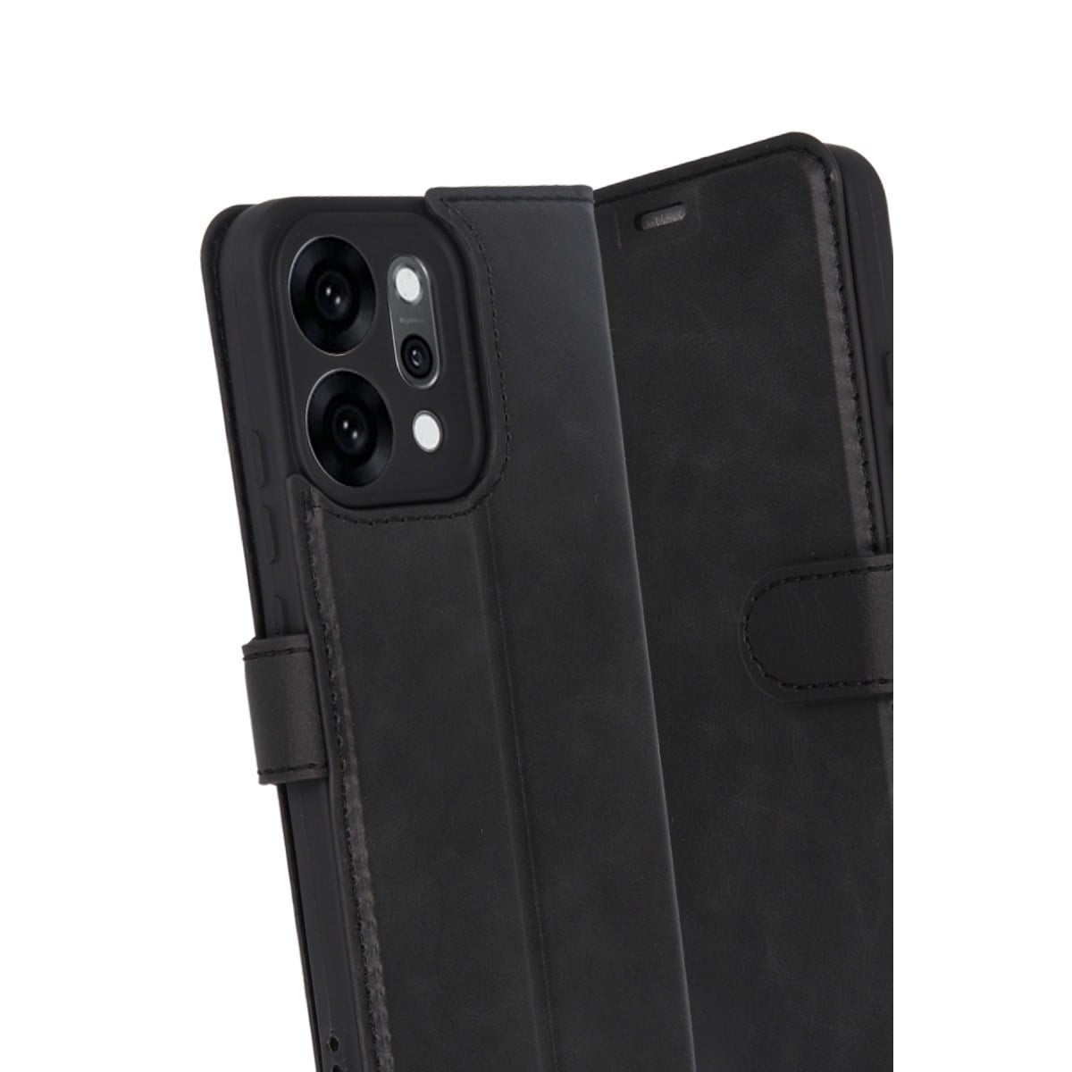 Reno 14 Trend S Plus Kapaklı Kılıf - Siyah