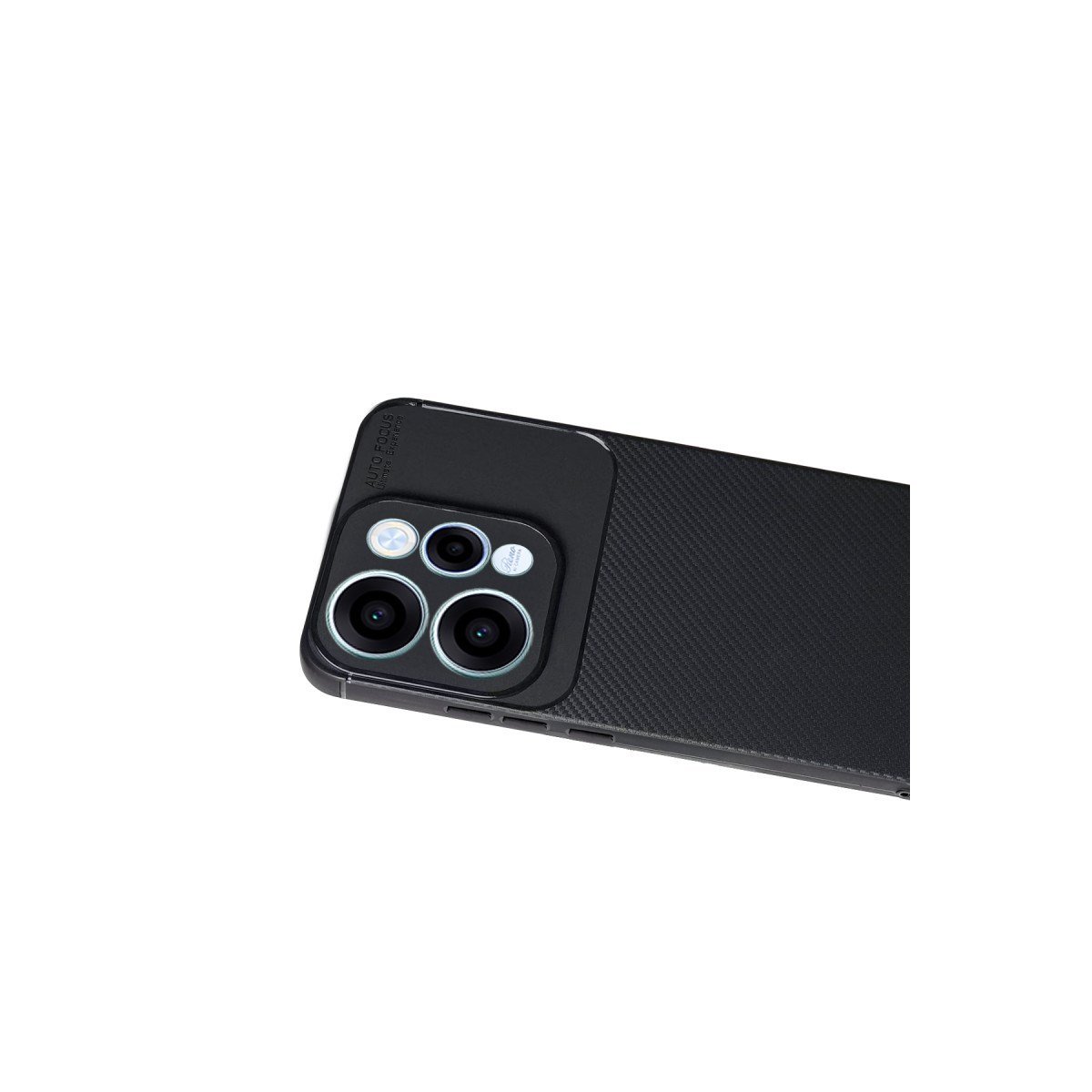 Reno 15 Auto Focus Karbon Kapak - Siyah