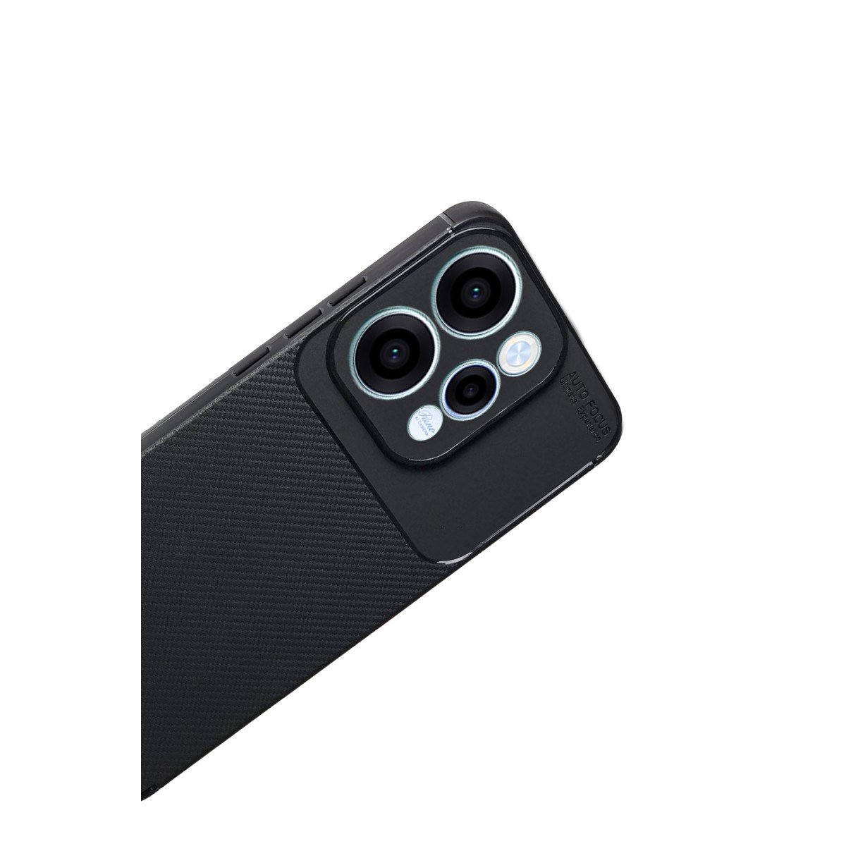 Reno 15 Auto Focus Karbon Kapak - Siyah
