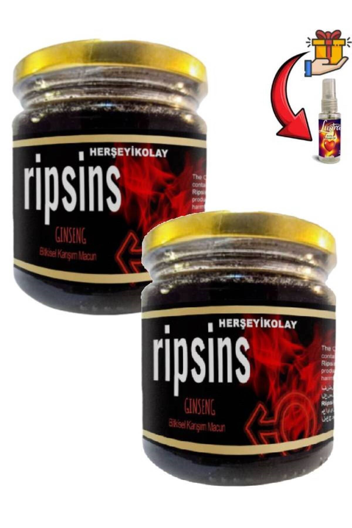 Ripsins Çoban Çökertenli Erkeklere Özel Güçlenme Destekleyici Ürün 240 gr x 2 ad + Lustra Masaj Yağı