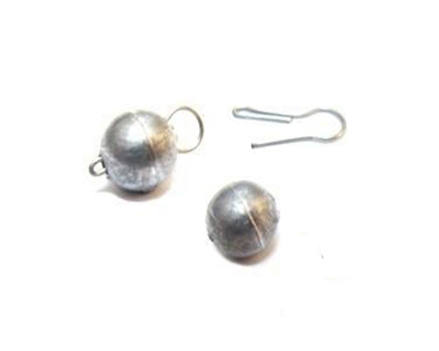 River Hareketli İğnesiz Jig Head Kurşunu 4 Parça - 4 GR