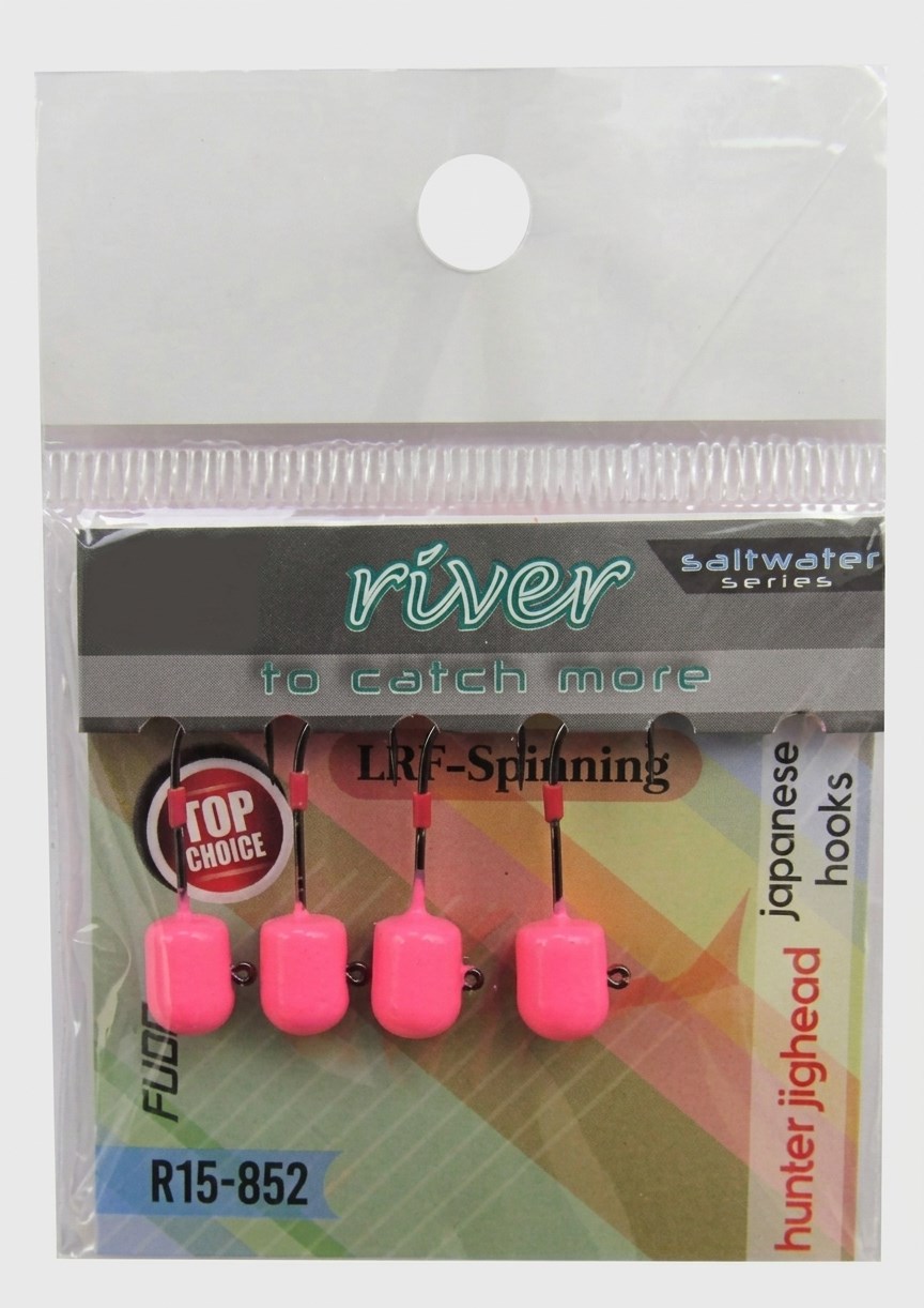 Rıver Hunter Jig Head Pembe Glow 4P