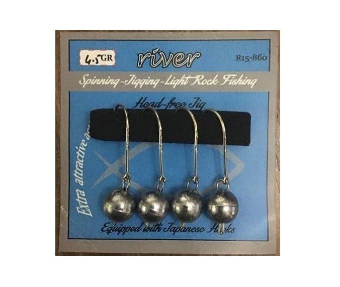River Jig Head Mafsallı 4 Adet - 5 GR