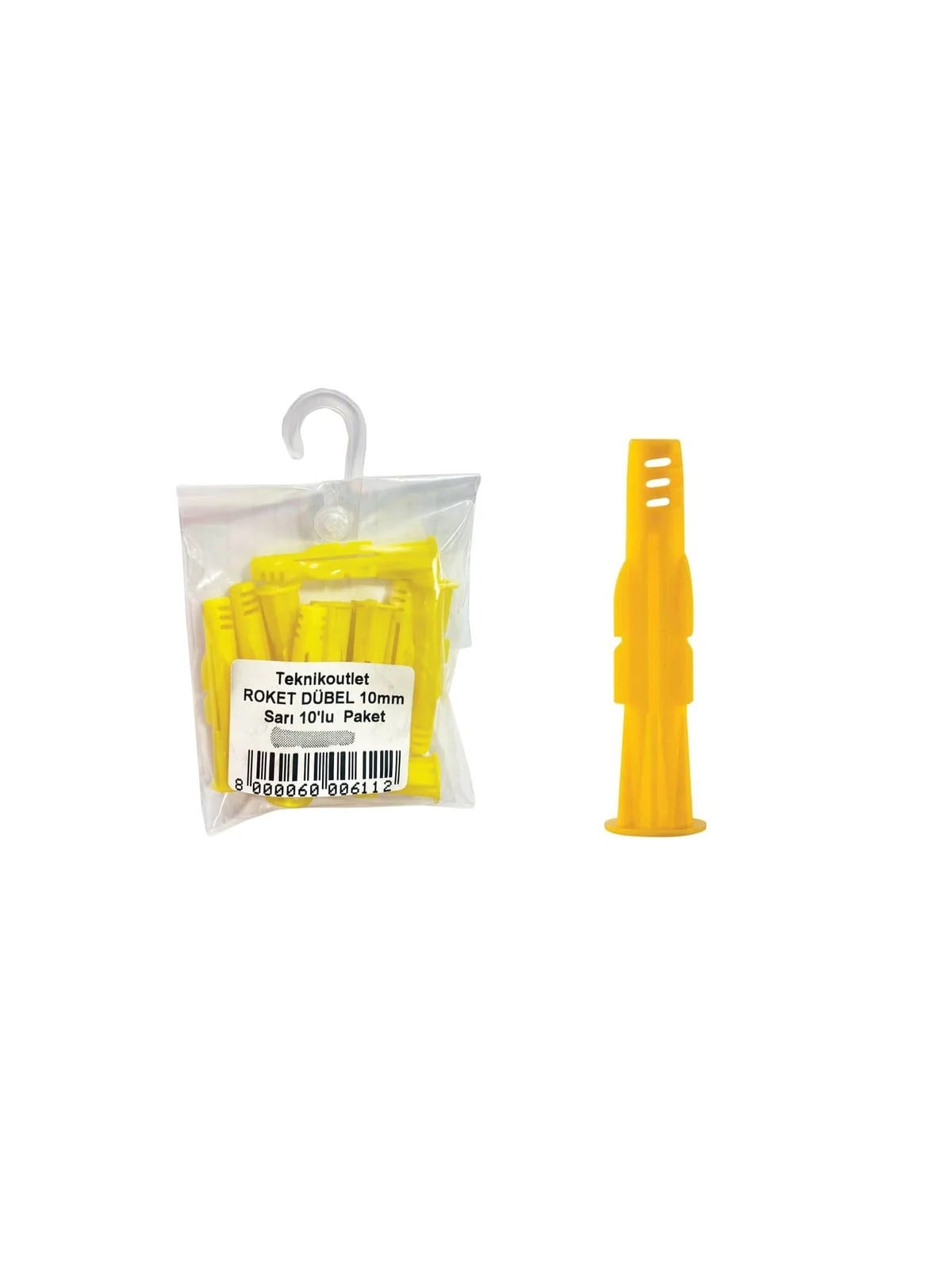 Roket Dübel 10mm 10lu Paket