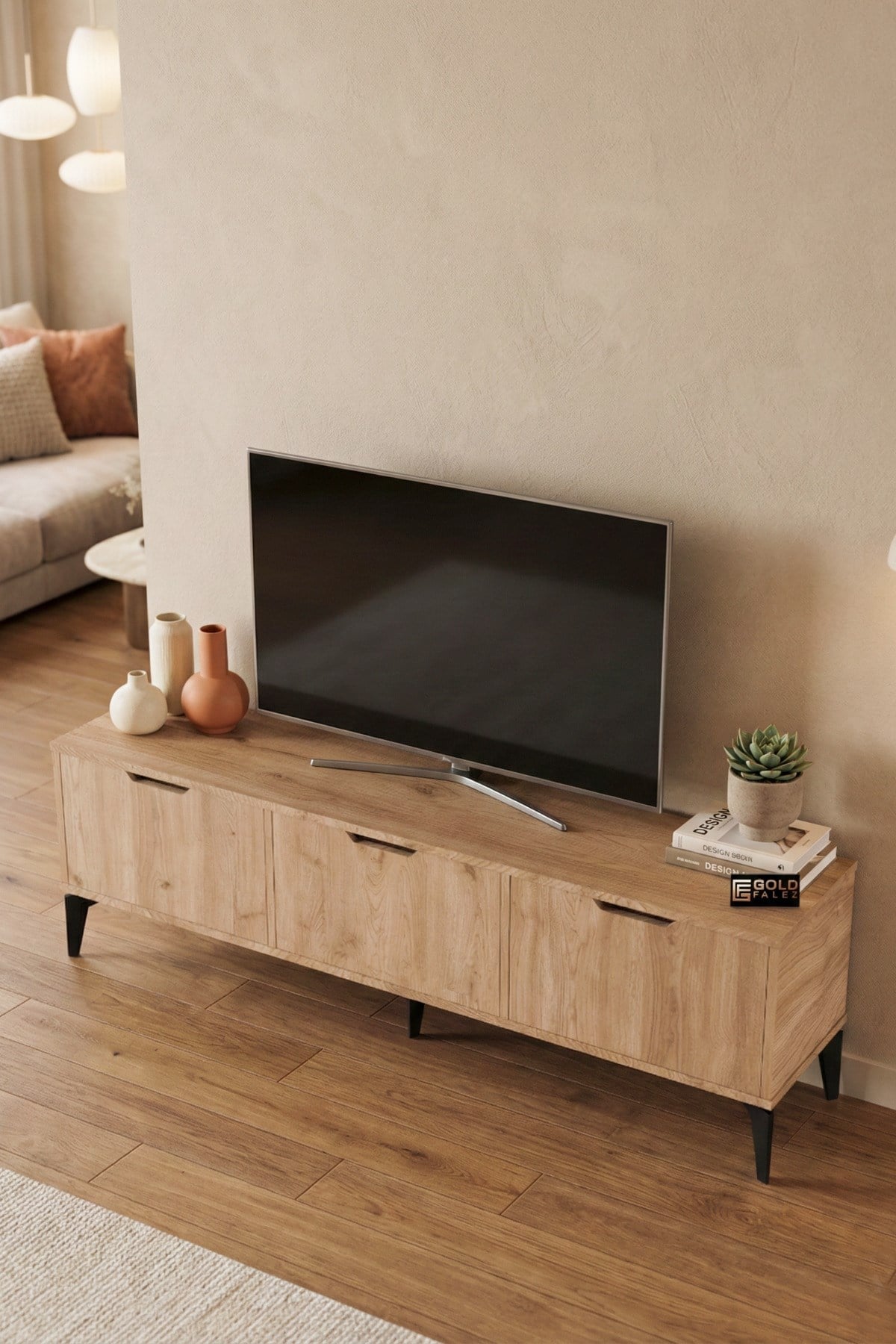Royal TV Sehpası Suntalam Bej 160x35
