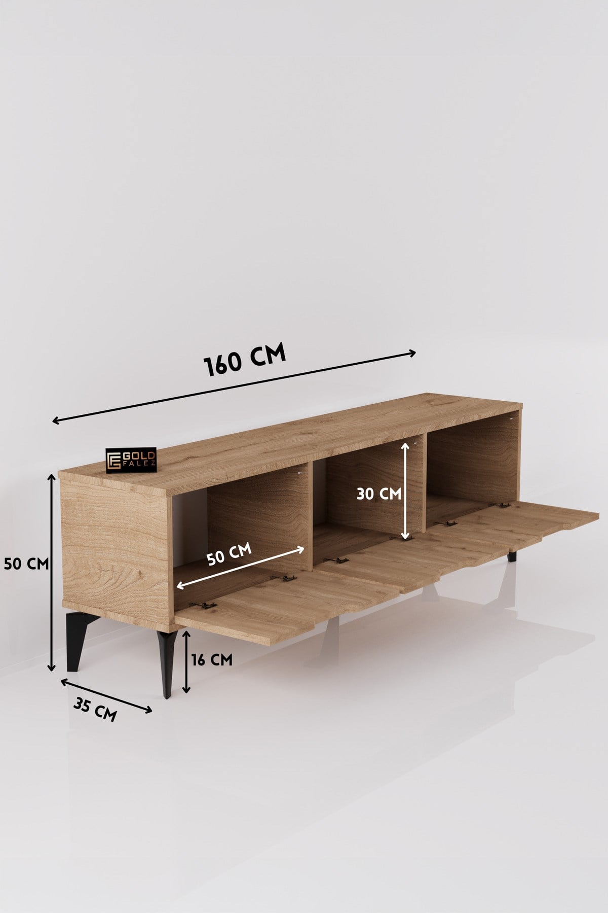 Royal TV Sehpası Suntalam Bej 160x35