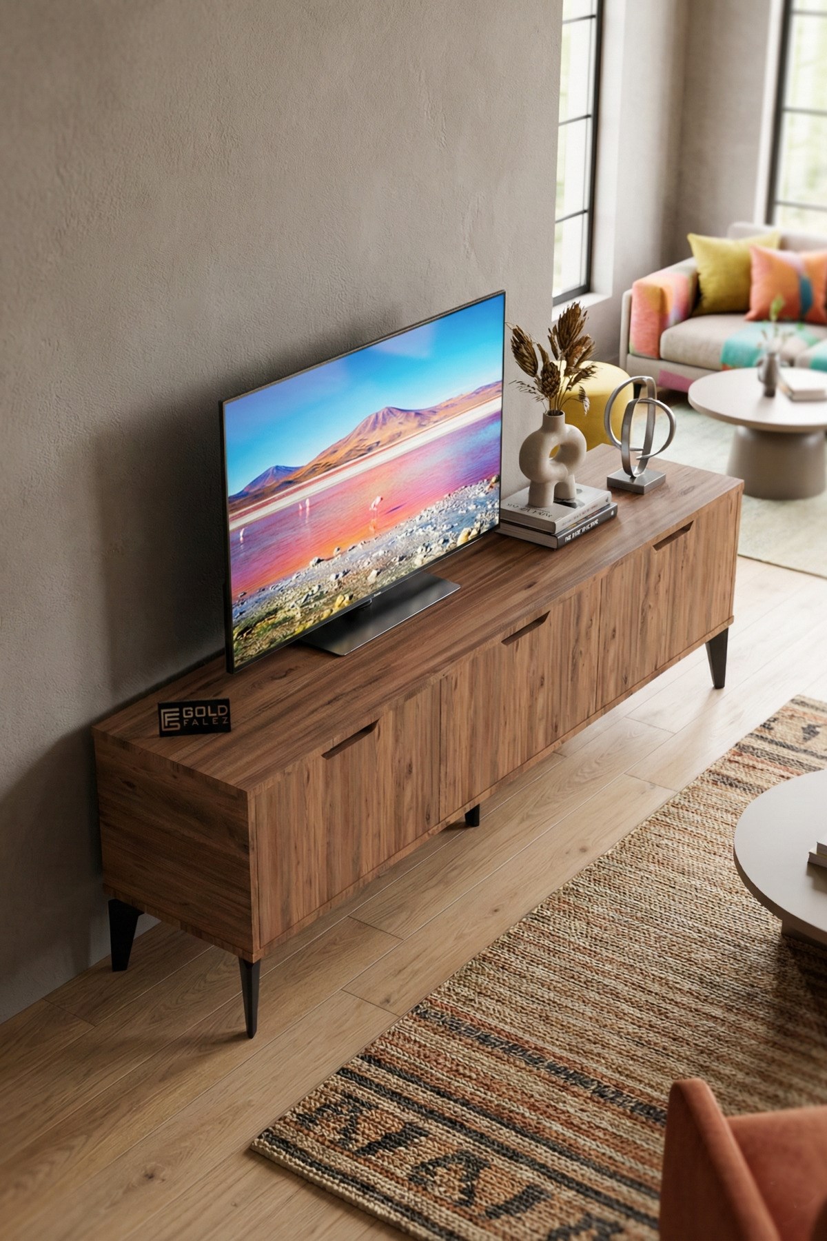 Royal TV Sehpası Suntalam Kahverengi 160x35