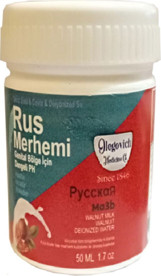 Rus Merhemi 50 Ml Krem Formunda Kadın Genital Bölge Kremi