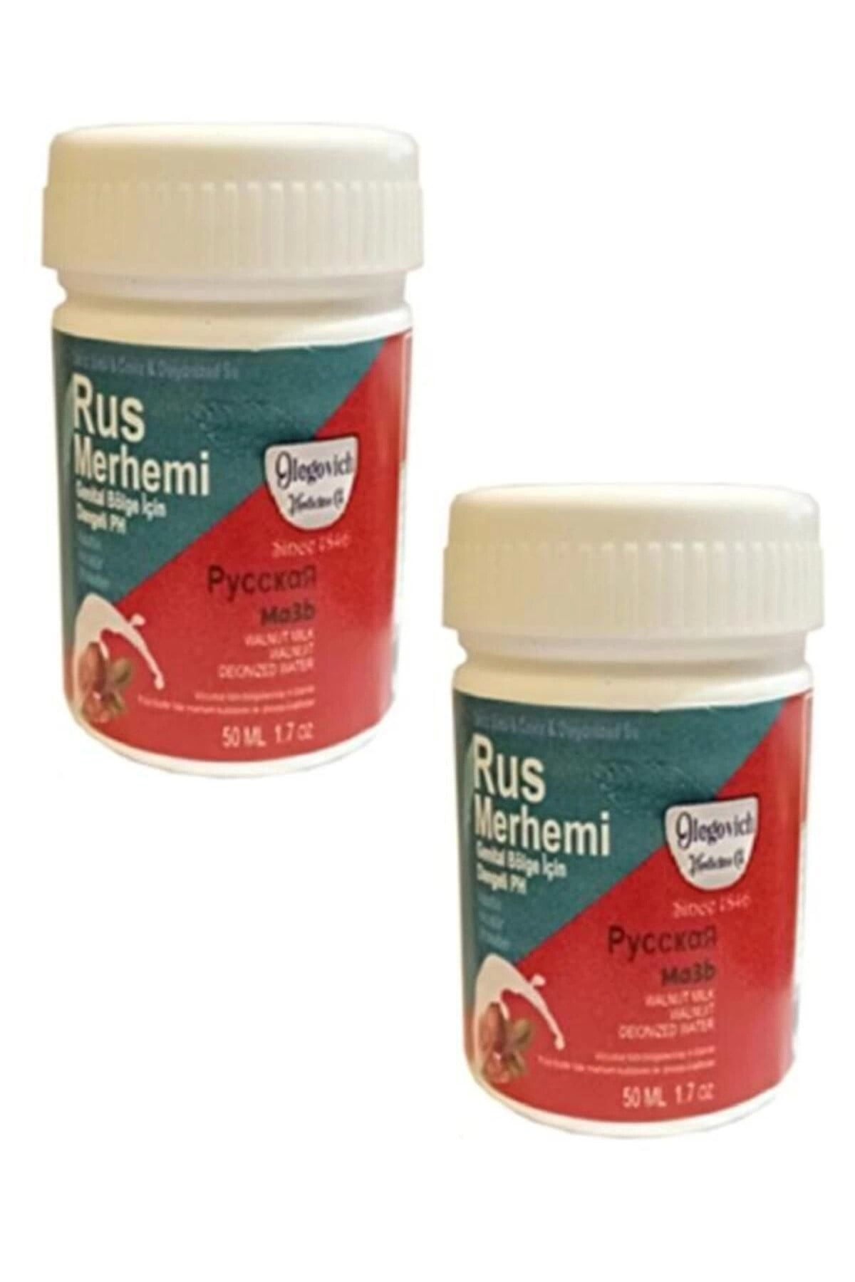 Rus Merhemi Genital Bölge Tüy Dökücü Kremi 50 ml X 2 Adet