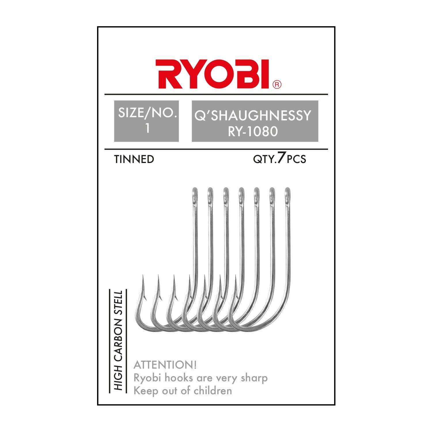 Ryobi İğne Q'Shaughnessy RY-1080 - NO-4-0