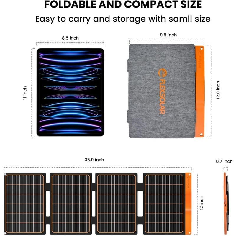 S40 USB ÇIKIŞLI SOLAR PANEL 40W