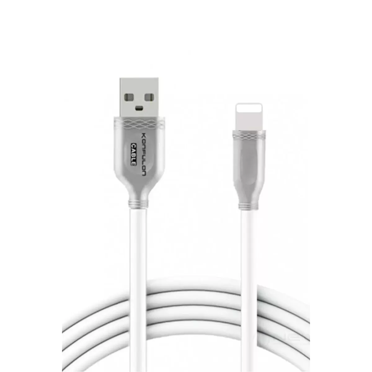 S48 Lightning Kablo iphone Uyumlu 1M 3A - Beyaz