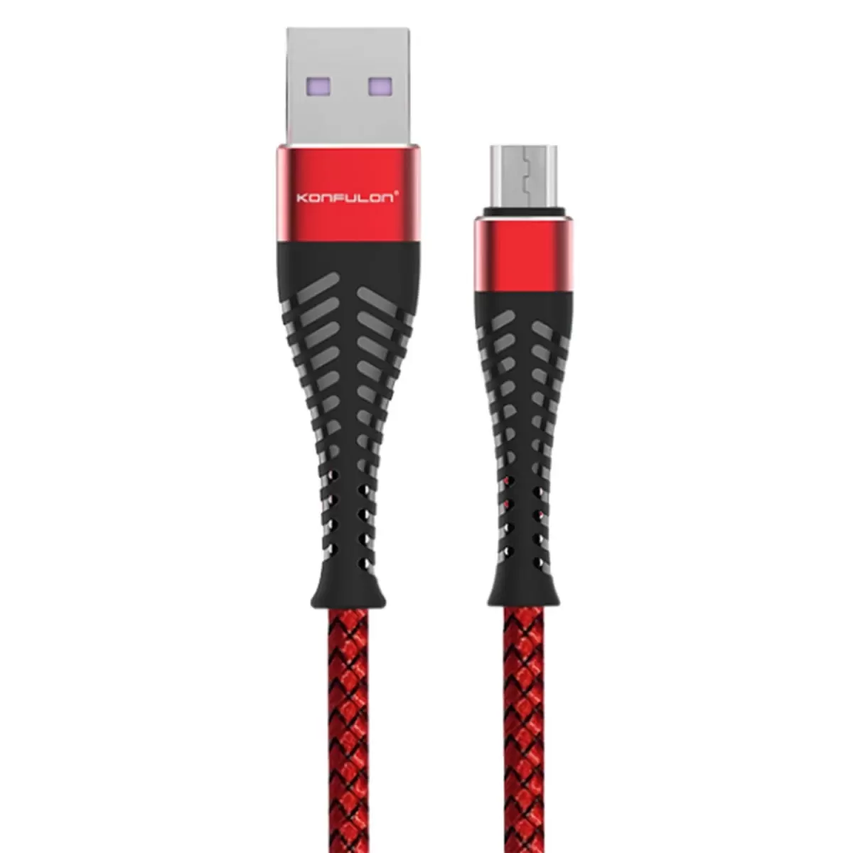 S61 Micro USB Kablo 1.2M 2.1A - Kırmızı