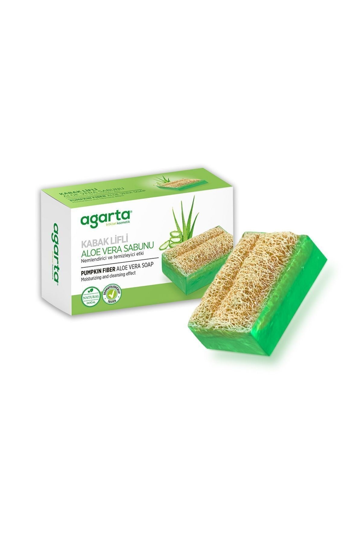 Sabun 125GR & Aloevera Kabaklifli Sabun