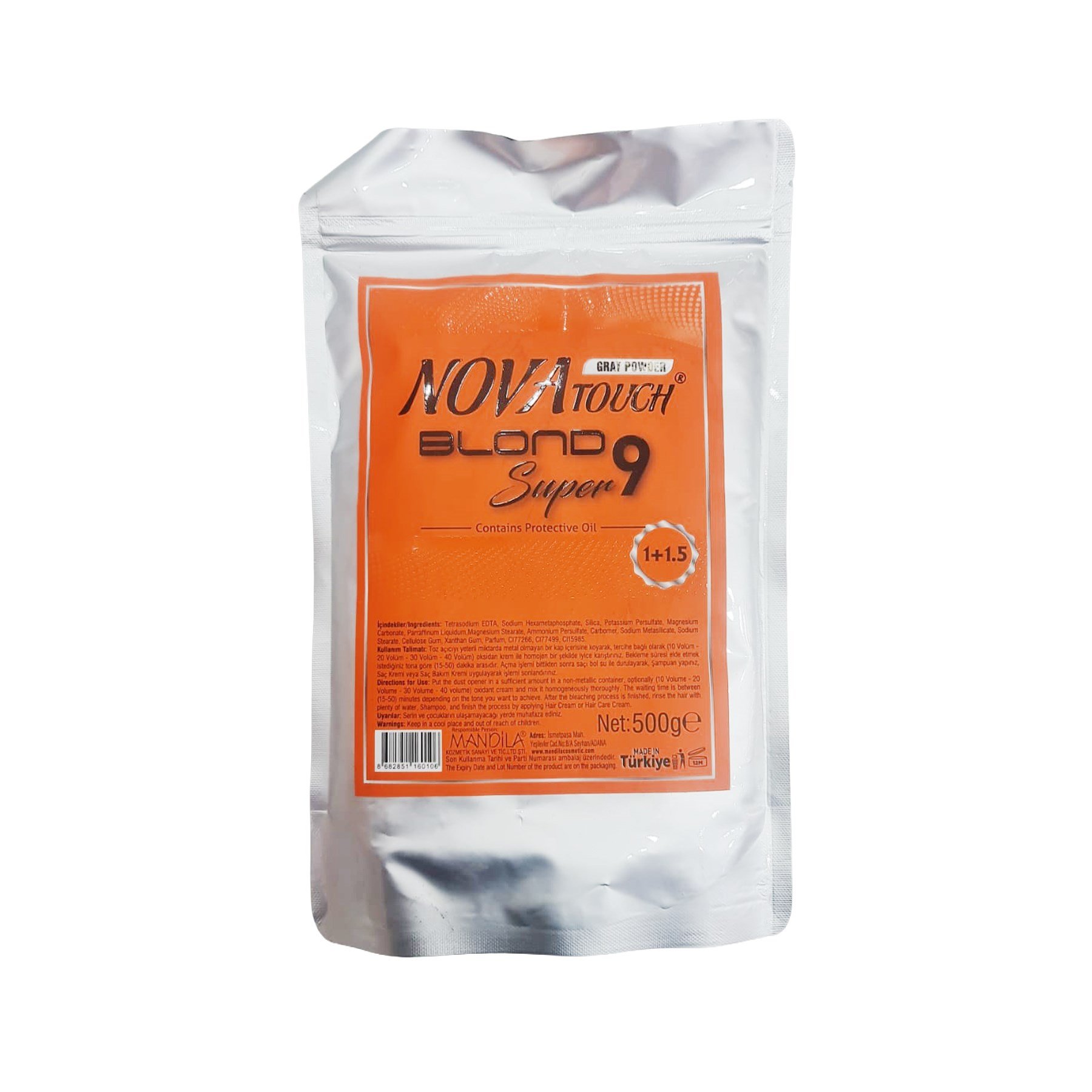 Saç Açıcı Toz Grİ 500 Gr