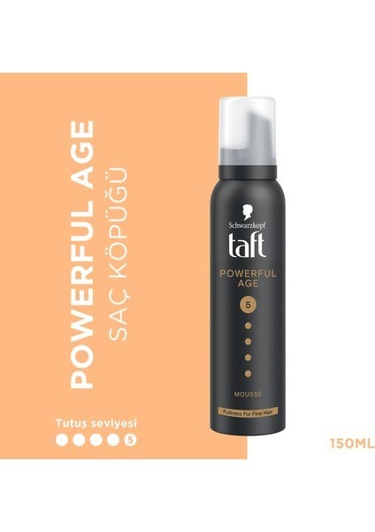 SAÇ KÖPÜĞÜ 150 ML POWERFUL AGE