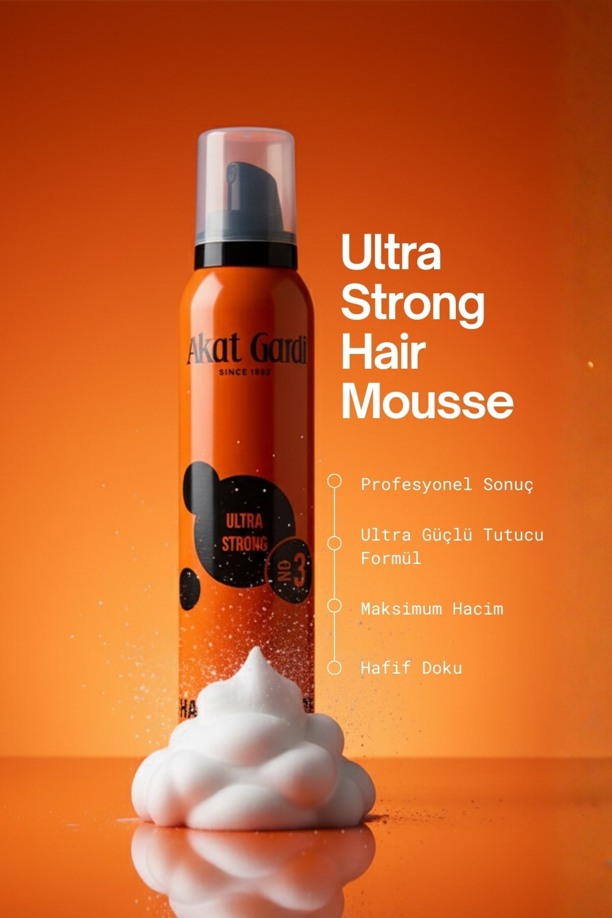 Saç Köpüğü Extra Strong No:2