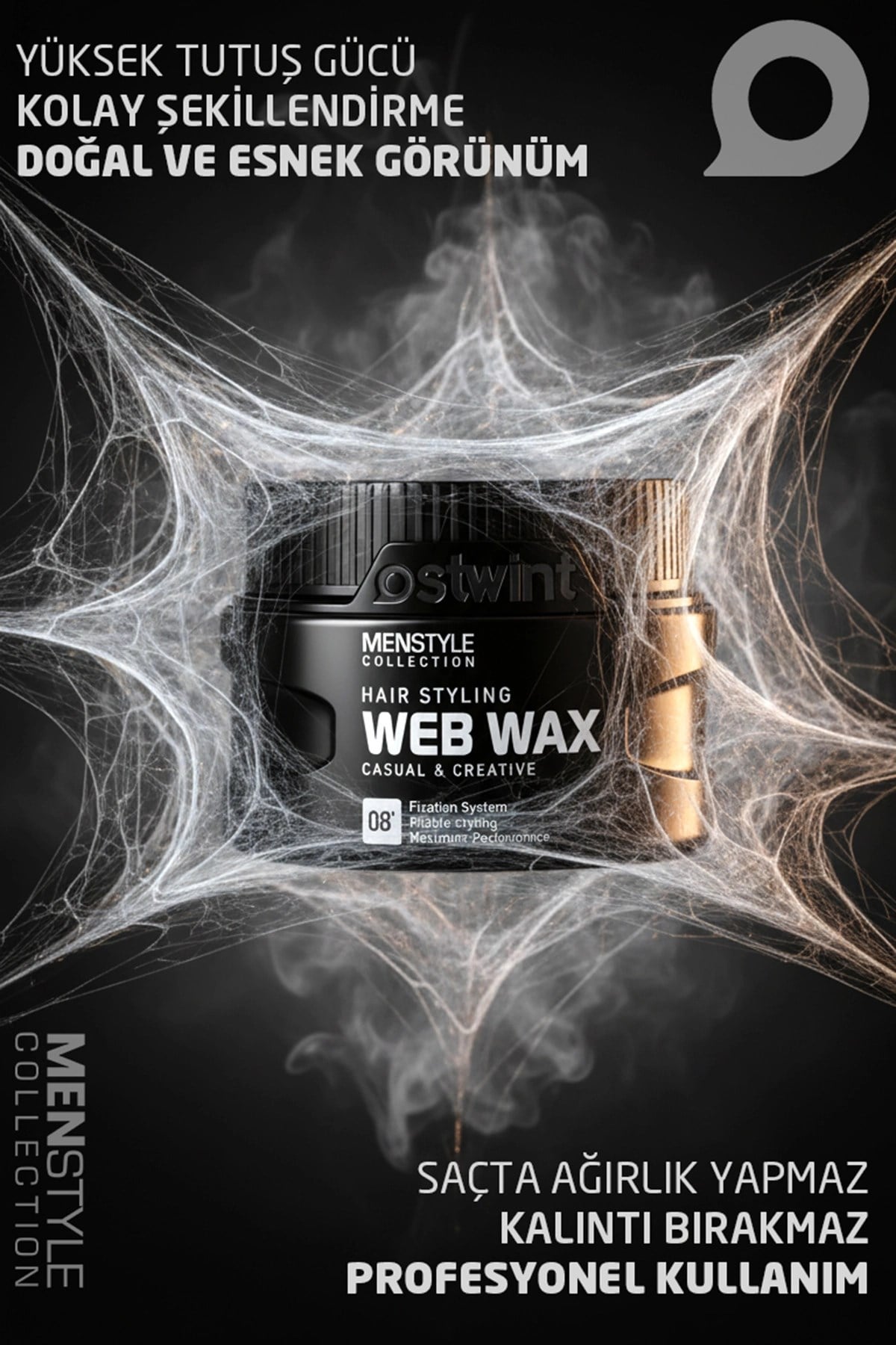 Saç Şekillendirici Wet Wax NO:8 150 Ml