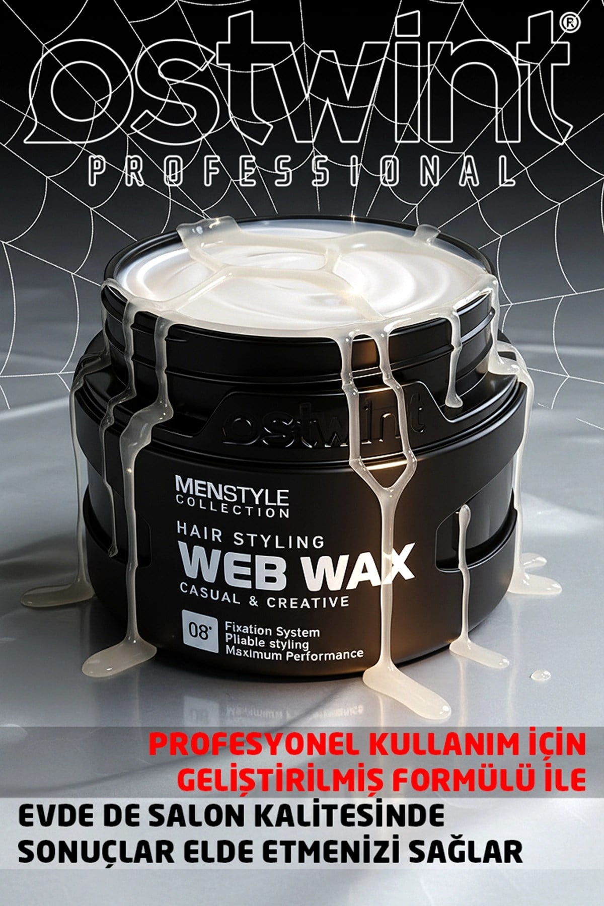 Saç Şekillendirici Wet Wax NO:8 150 Ml