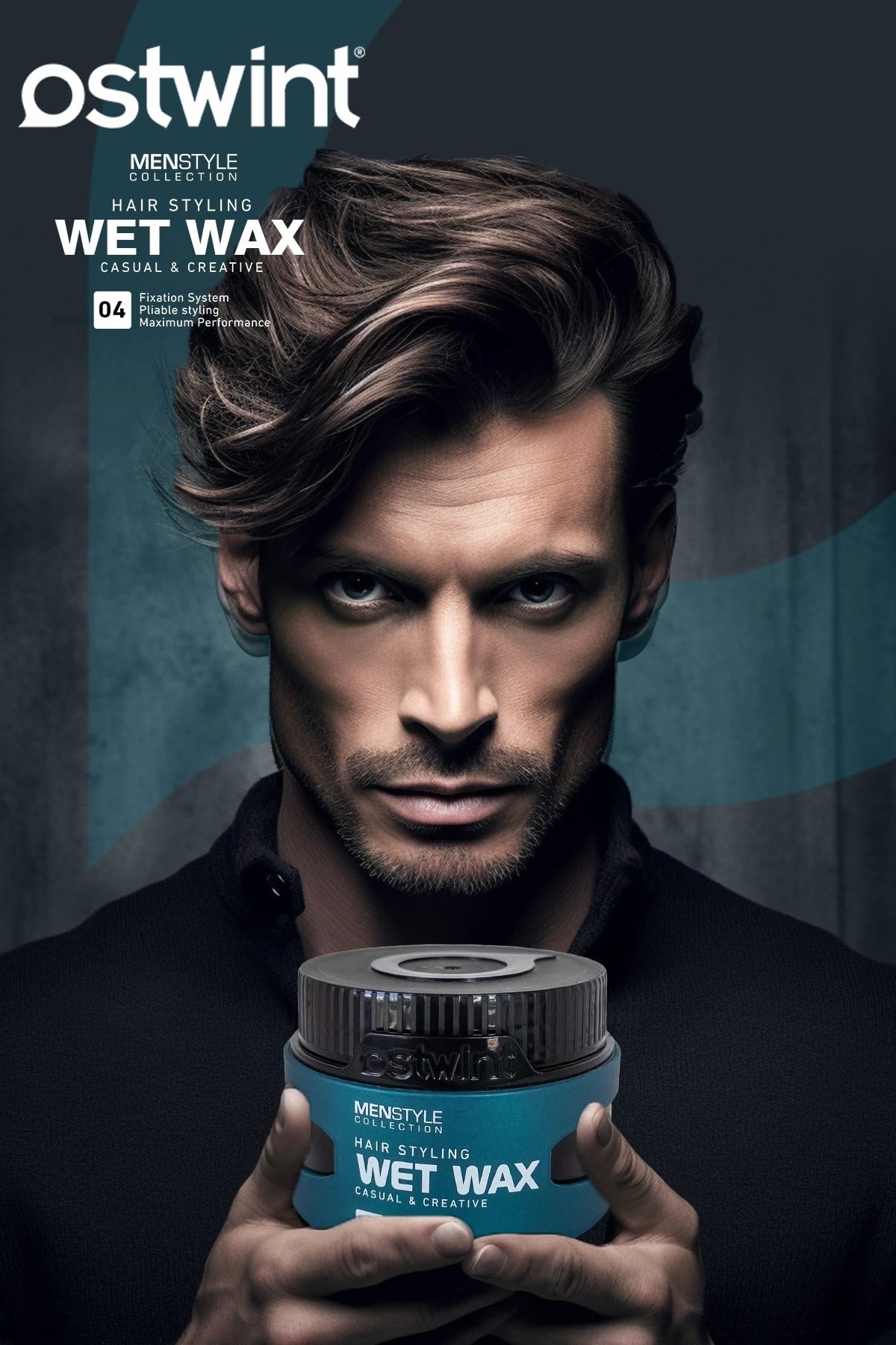 Saç Şekilllendirici Wet Wax NO:04 150 Ml