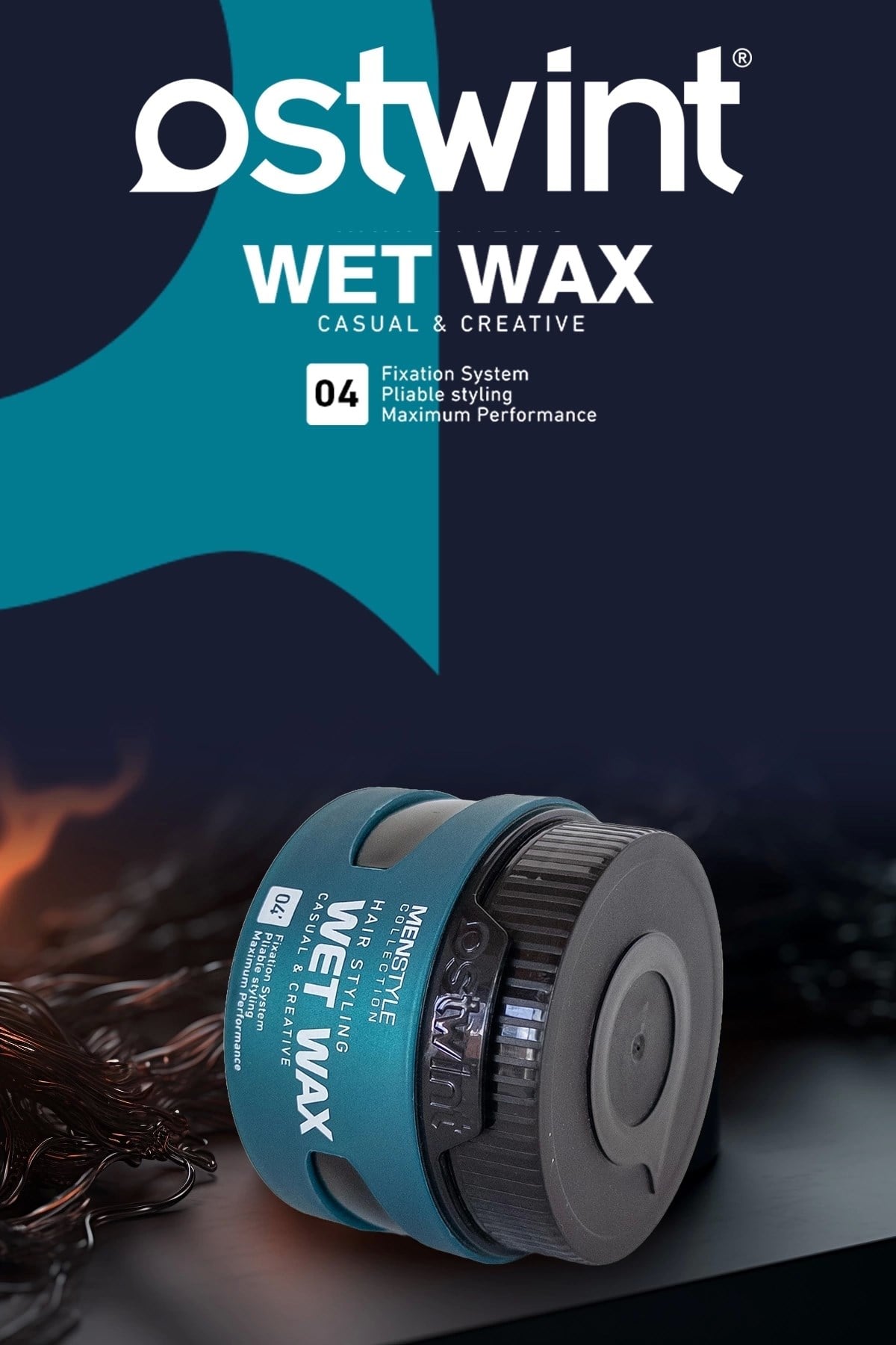 Saç Şekilllendirici Wet Wax NO:04 150 Ml