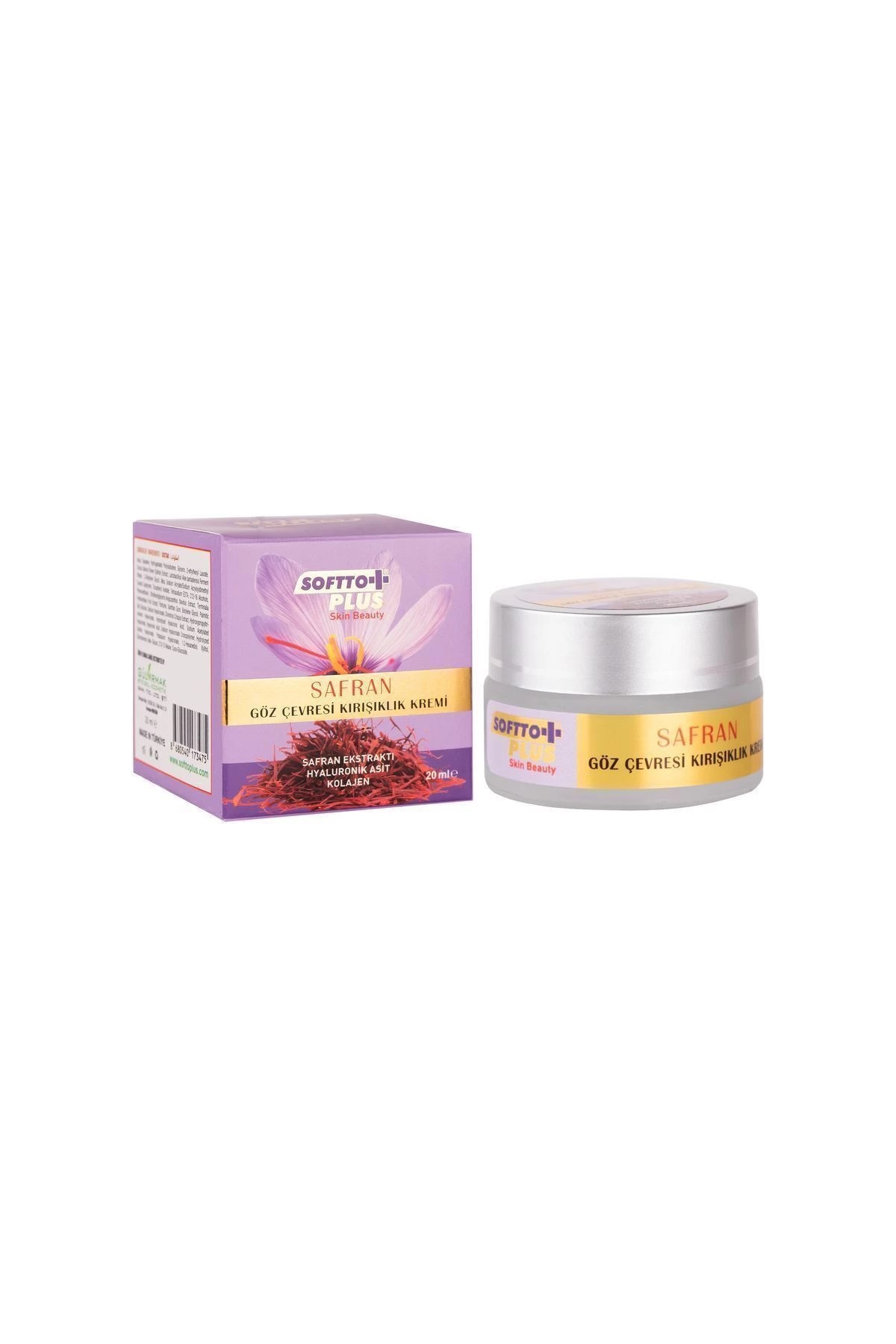 SAFRAN GÖZ ALTI KIRIŞIKLIK KREMİ 20 ML