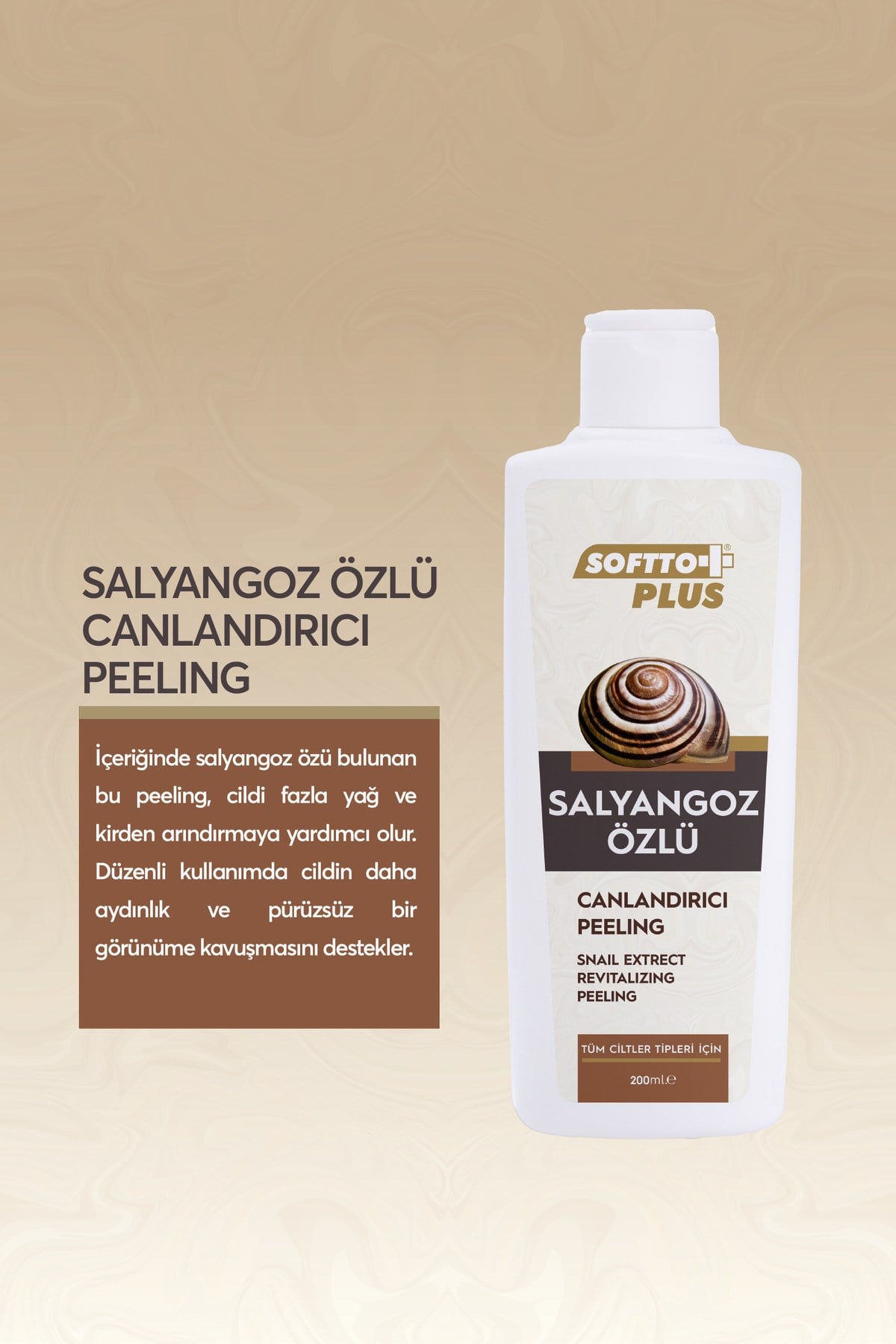 SAFRAN PEELİNG T.CİLTLER İÇİN 200 ML