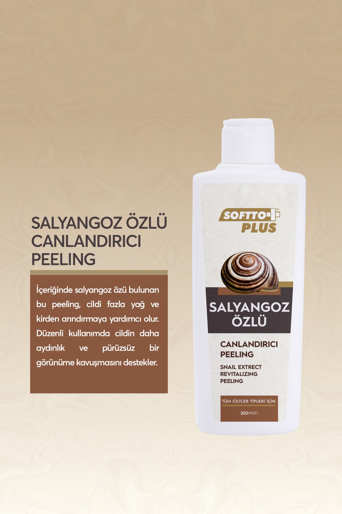 SALYANGOZ ÖZLÜ PEELING 200 ML