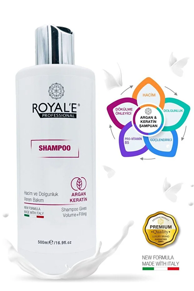 Şampuan Argan Keratin 500 Ml