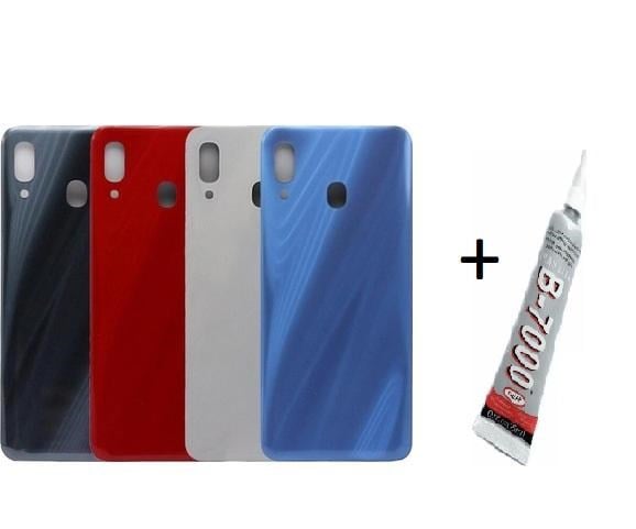 SAMSUNG A30S Arka Batarya Pil Kapağı BEYAZ (B7000