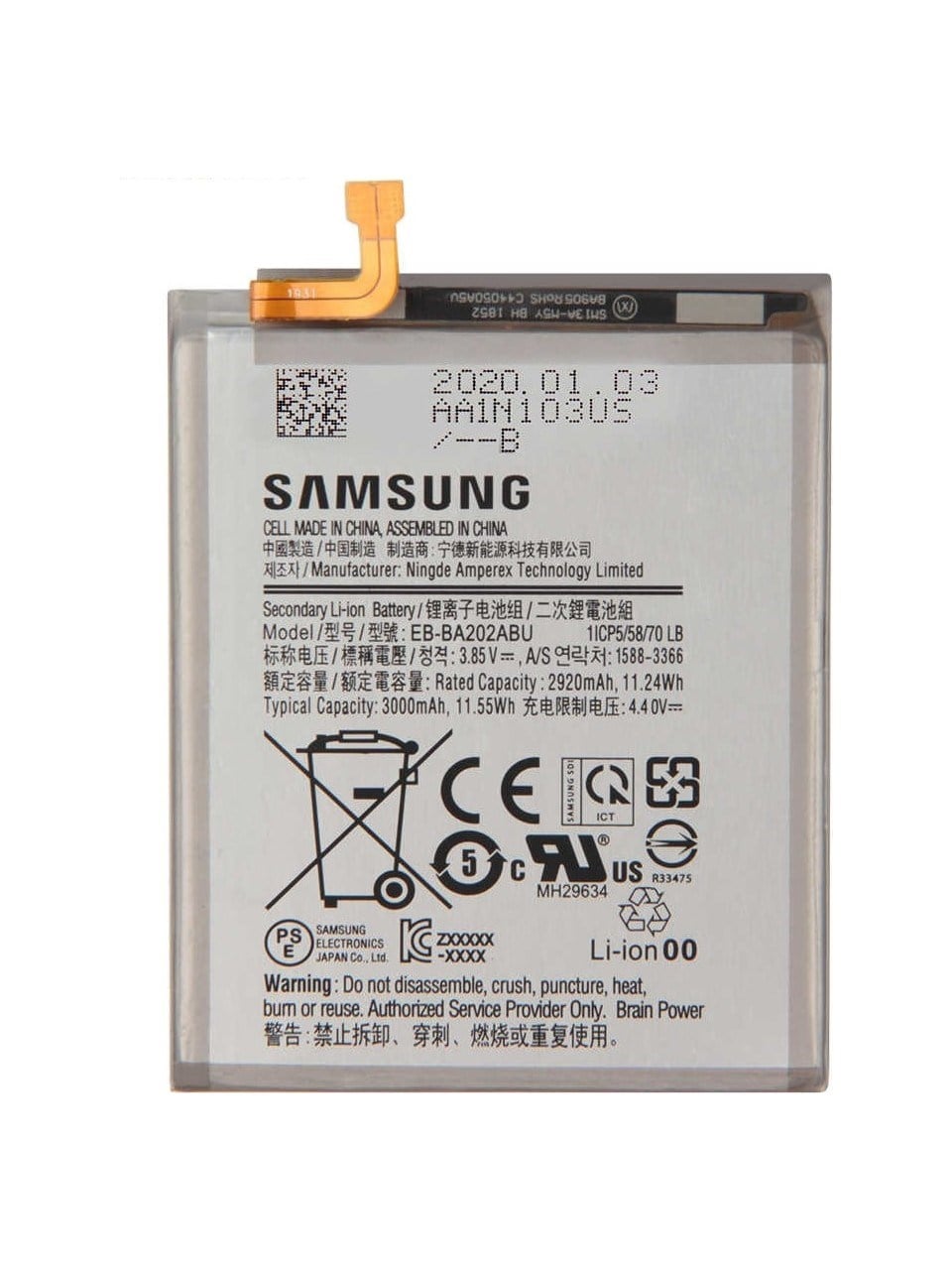 SAMSUNG A30S BATARYA PİL