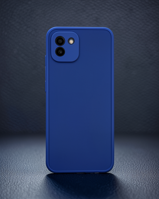 Samsung Galaxy A03 Kılıf Montreal Silikon Kapak - Lacivert