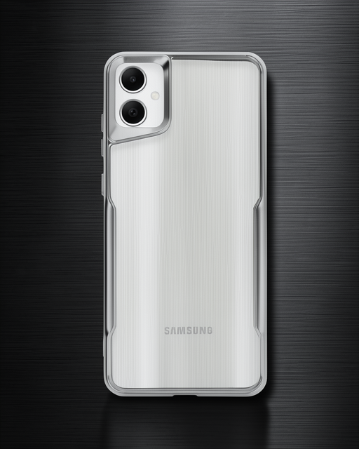 Samsung Galaxy A05 Kılıf Boyi Silikon Kapak - Gümüş