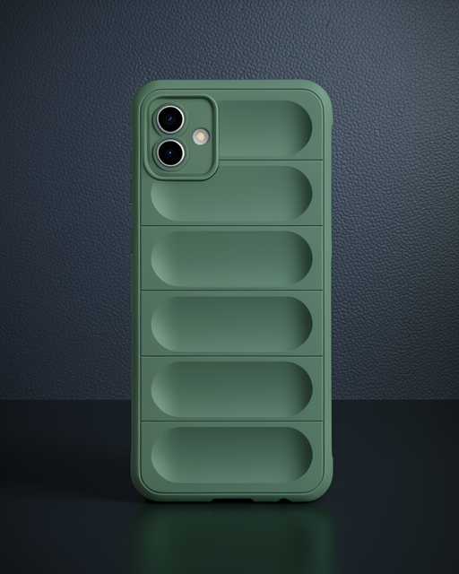 Samsung Galaxy A05 Kılıf Optimum Silikon - Koyu Yeşil