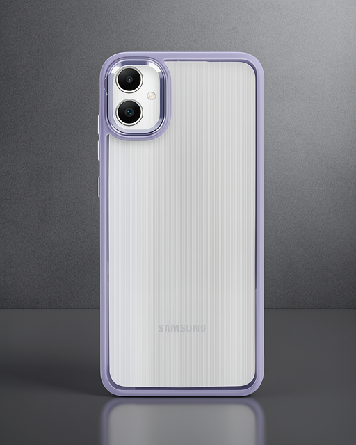 Samsung Galaxy A05 Kılıf Power Silikon - Lila