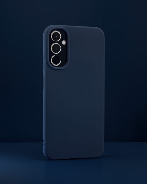 Samsung Galaxy A05s Kılıf First Silikon - Lacivert
