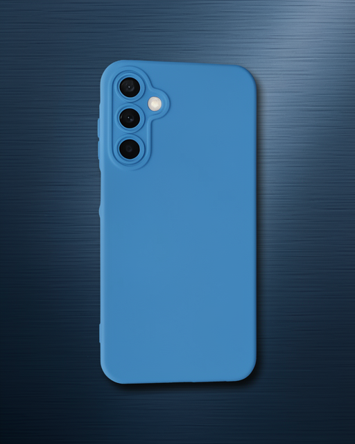 Samsung Galaxy A05s Kılıf Nano İçi Kadife Silikon - Mavi
