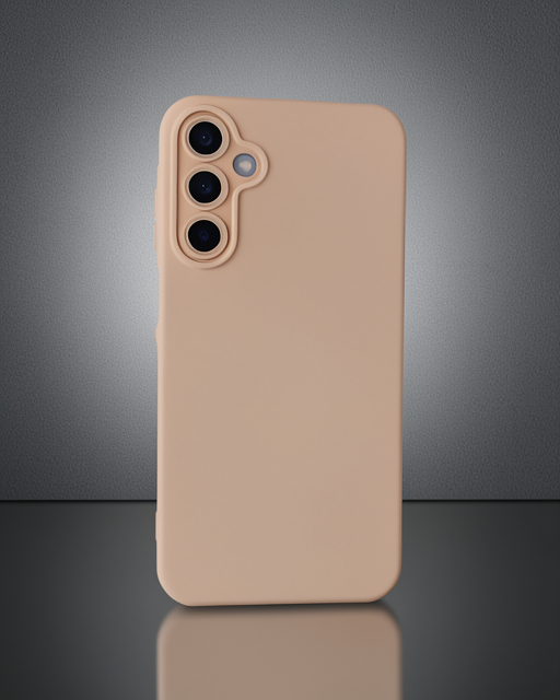 Samsung Galaxy A05s Kılıf Nano İçi Kadife Silikon - Pudra