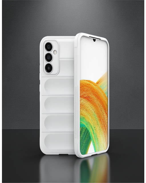 Samsung Galaxy A05s Kılıf Optimum Silikon - Krem