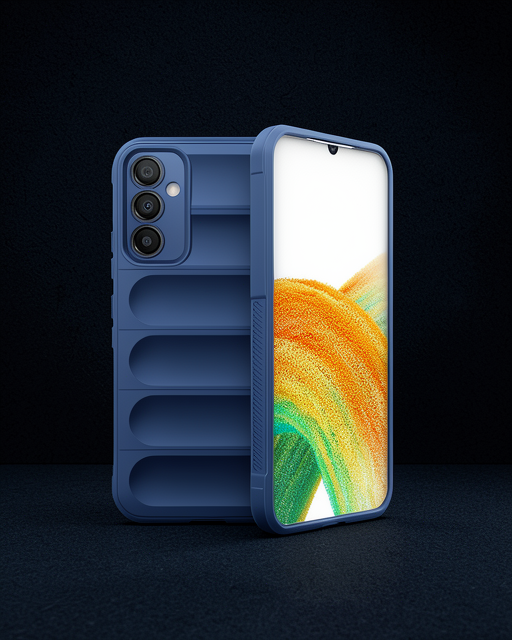 Samsung Galaxy A05s Kılıf Optimum Silikon - Lacivert