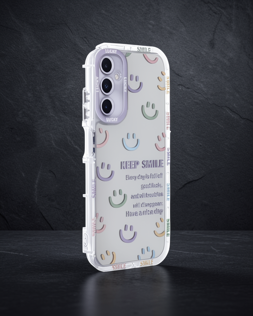 Samsung Galaxy A05s Kılıf Reflexion Desenli Kapak - Desen 2